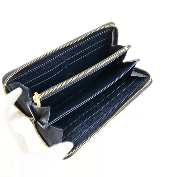 LOUIS VUITTON LV Zippy Wallet Monogram Ideal Canvas Leather Gray - Picture 10 of 16